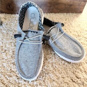 Hey Dude Light Gray Slip-On Shoes